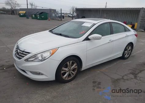 2013 Hyundai Sonata Limited из США, поврежденный, VIN 5NPEC4AC6DH582739